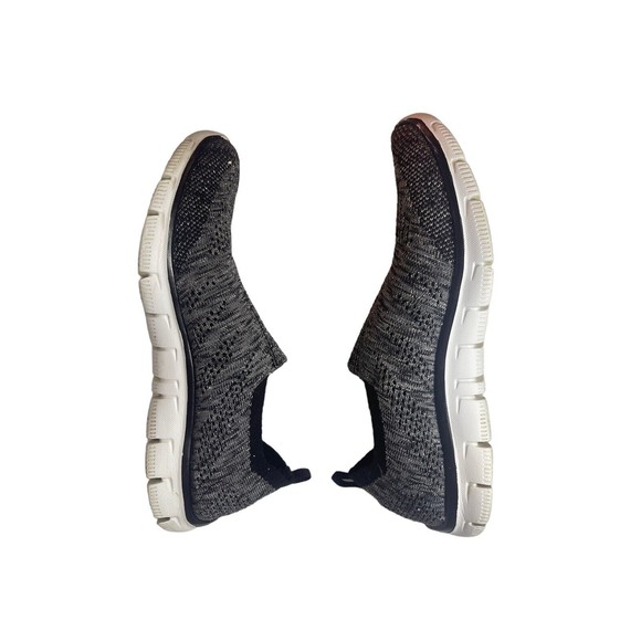 Skechers Goga Max Womens 8 Go Walk Lightweight Gray Mesh Comfort Walking Shoes - Picture 4 of 10